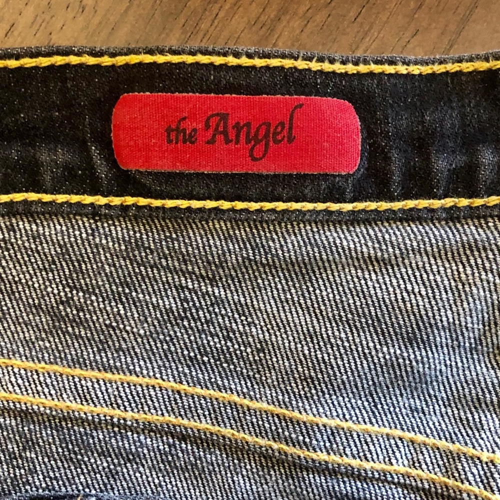 AG The Angel Dark Wash Bootcut Jeans - Picture 7 of 8